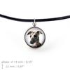 Whippet – Necklace in a box, elegant decoration | Art-Dog