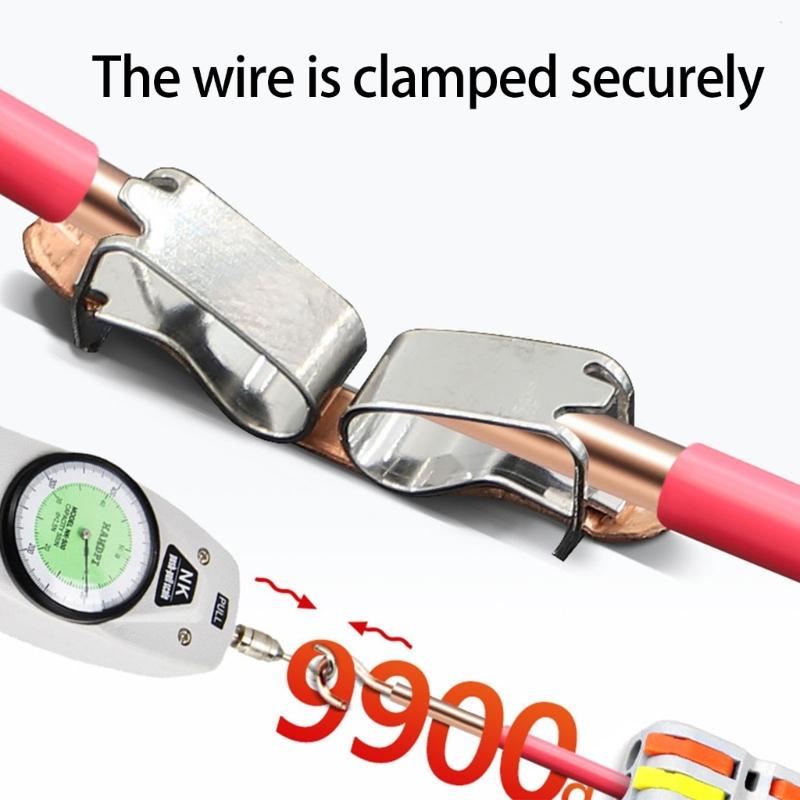 10Pieces Practical 2 Poles Cable Connectors for Efficient 12V Wiring Solution In Car and Trucks Easy Installion Designs