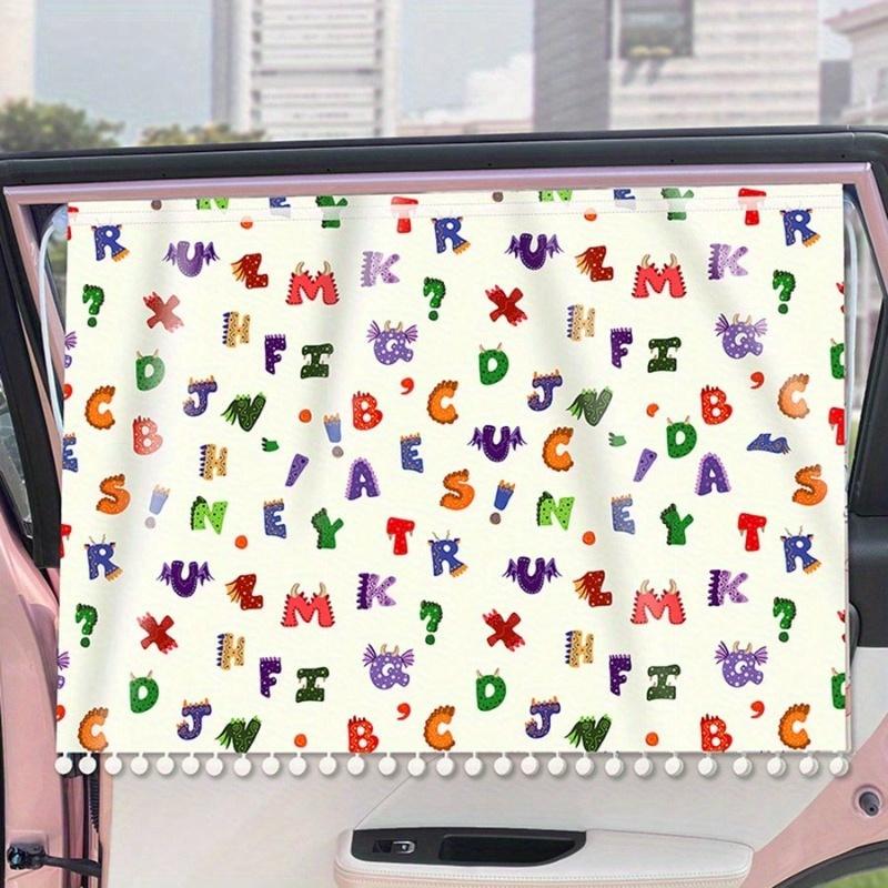 1 Pc Car Sunshade Curtain, Car Privacy Window Curtain, Sunshade with Suction Cups for Car Sun Protection