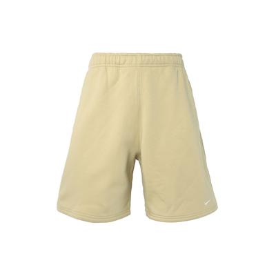 Solo Swoosh Düz Günlük Şort Unisex Alt Takım-Altın DV3056-783