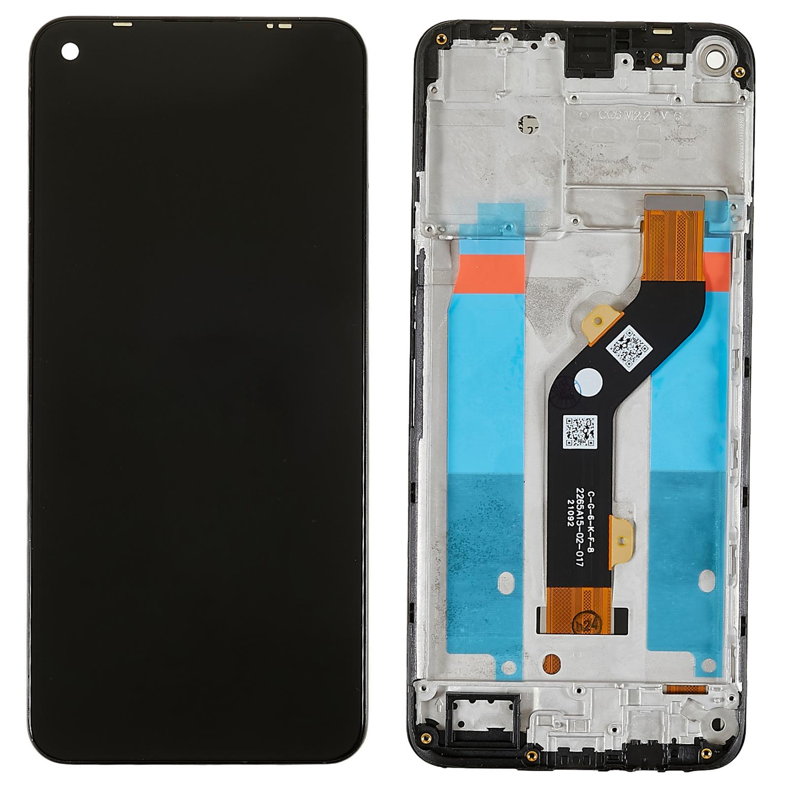 

For Tecno Camon 17 4G 2021 CG6 Grade C LCD Screen and Digitizer Assembly+Frame Replacement Part (without Logo) A