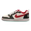 Nike Court Borough Low Siyah Kırmızı Nane Rengi Çocuk Spor Ayakkabı Beyaz DQ5354-161