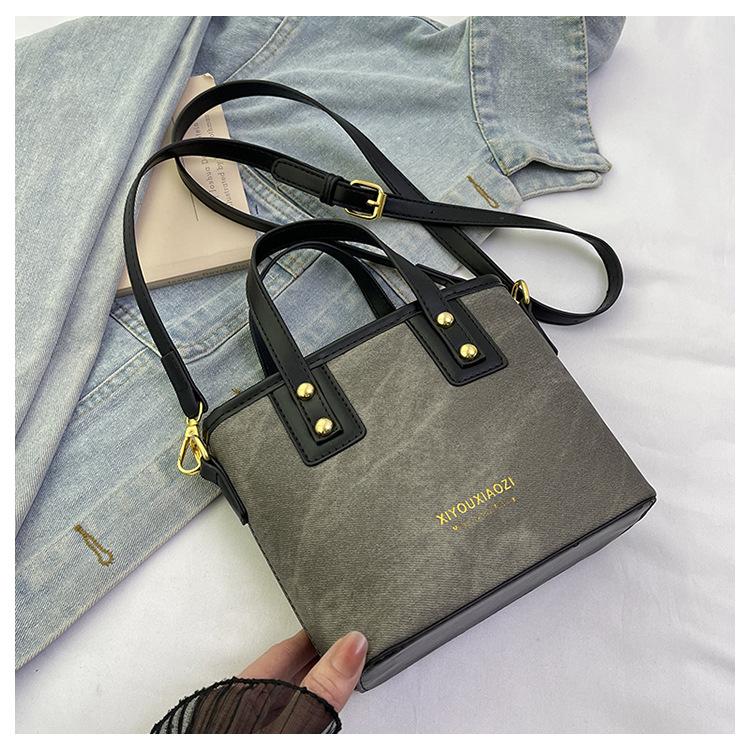 Nischen-Retro-Tasche Damen neue Frühling und Sommer vielseitige Umhängetasche exquisite tragbare Bucket Bag