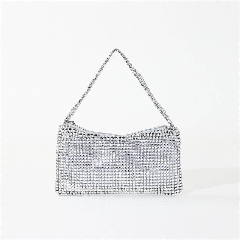 Rhinestone Evening Bag Women Bling Purse Sparkly Diamond Shoulder Bag For Women Party Club Wedding Prom Clutch Purses