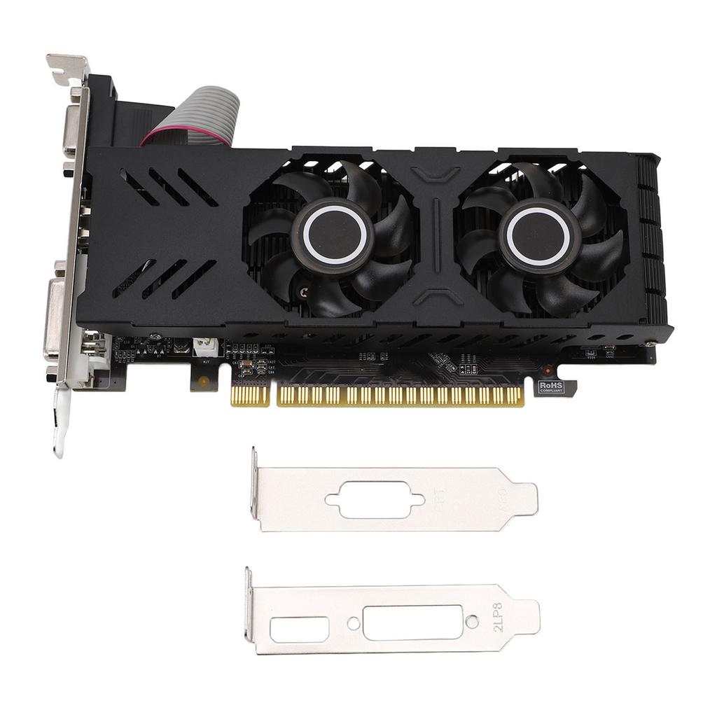 GT750 4GB GDDR5 128 Bit Graphics Card with HD Display Interface VGA DVI Port PCI Express X16 3.0 for Desktop Computer