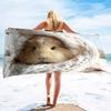 Meerschweinchen Super Weiches Strand-Schnelltrocknendes Badetuch Großes Saugfähiges Handtuch-Decke Geeignet für Outdoor-Reisen Camping Schwimmen