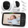Baby Monitor Camera Live Night Mode Vox Hd Lcd 5”