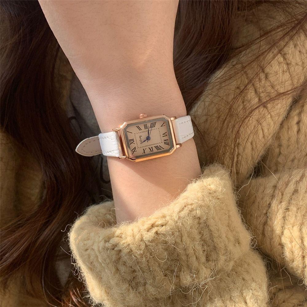 Elegant Women's Quartz Watch Exquisite Vintage Female Clock Trendy Ladies Business Watches  Female
