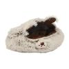 Cat Cave Bed Semi Enclosed Soft Comfortable Warm Cozy Fluffy All Seasons Universal Plush Pet Sleeping Bed for Cats Dogs