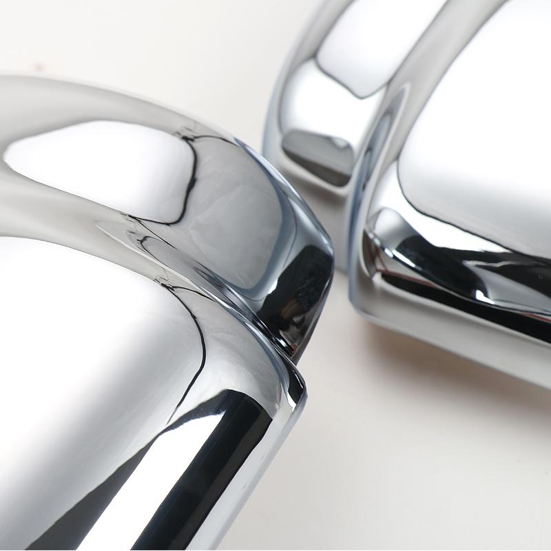 Auto-Rückspiegelschale, Dekorationsabdeckung für Suzuki Jimny 2007–2017, ABS-Außenzubehör, Chrom