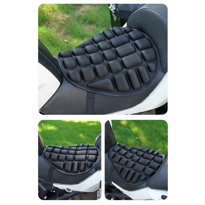 Motorcycle Seat Cover Air Pad Motorcycle Air Seat Cushion Cover Pressure Relief Protector Universal Motorcycle Seats