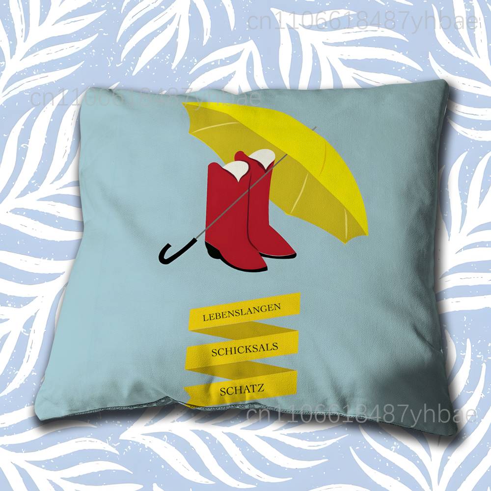 H-How I Met Your Mother Himym Cushion Cover Pillow Cover Decor Pillowcase Printed Cushion Case For Couch