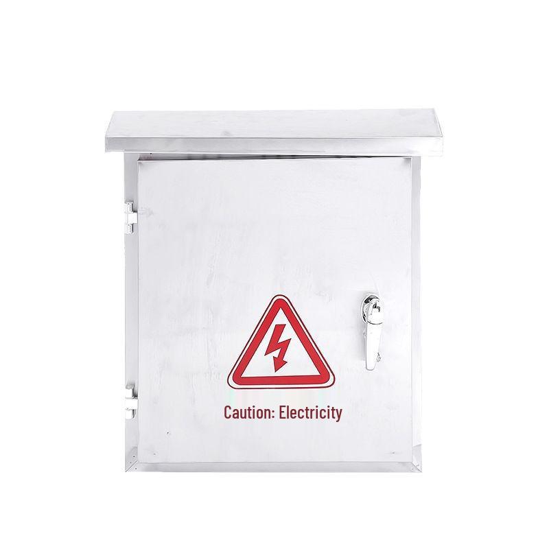 Stainless Steel Outdoor Waterproof Electric Distribution and Meter Box Set for Home Use