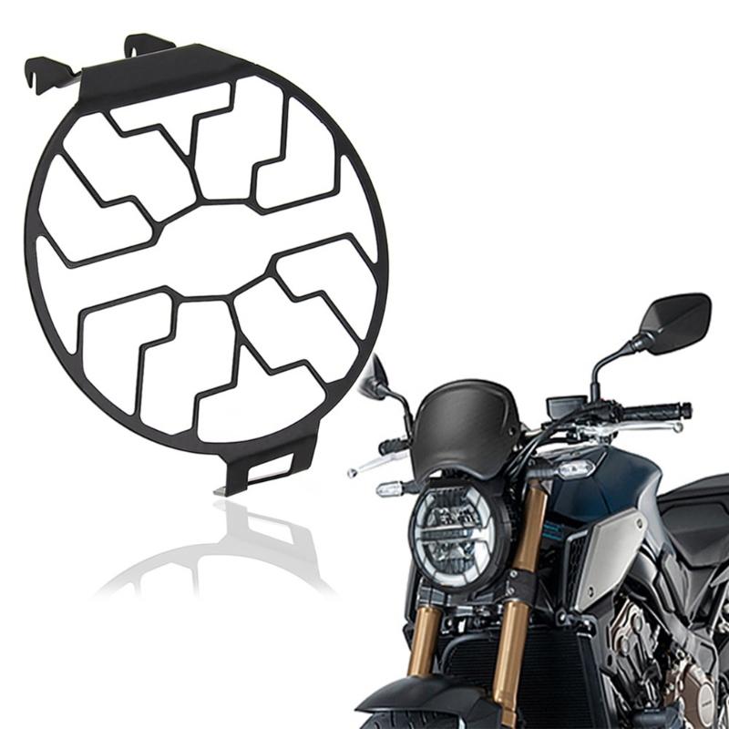 Motorcycle Headlight Mesh Grill Guard Front Lamp Mesh Grilles Cover Protectors for CB650R 2019-2020
