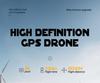 High-Definition 5-Camera Drone: Remote Control, Screen Display, Brushless Motors, Obstacle Avoidance, Folding Design for Aerial Photography.