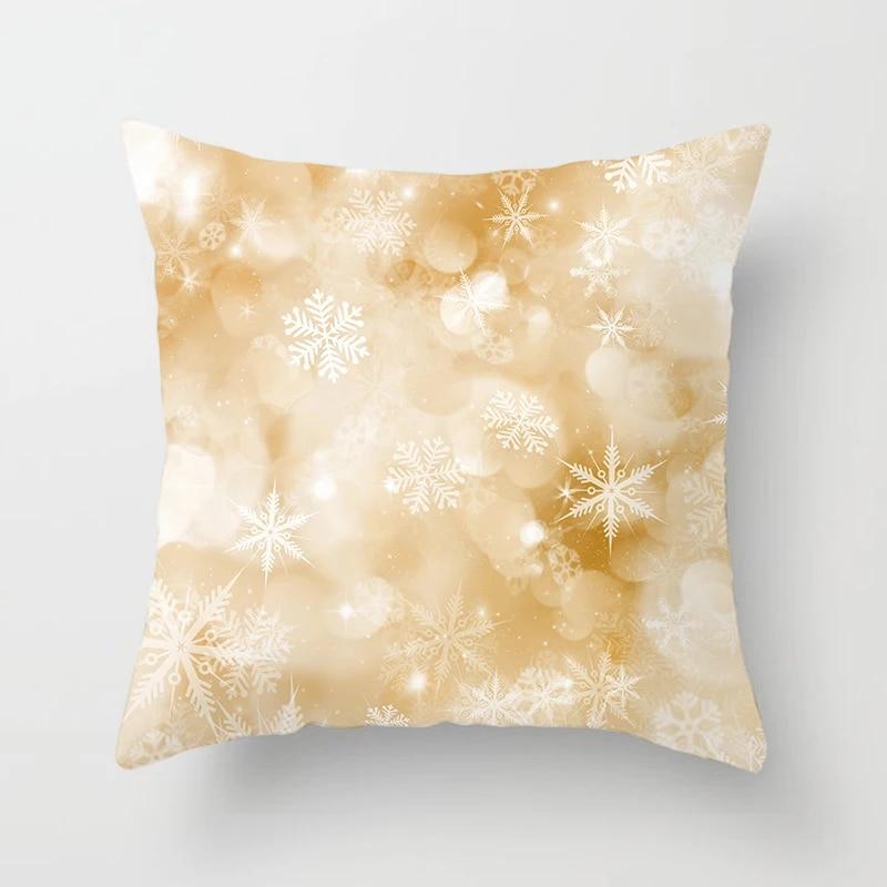 Świąteczne poszewki na poduszki z nadrukiem Świąteczne poszewki na poduszki dekoracyjne do domu Poszewki na poduszki świąteczne