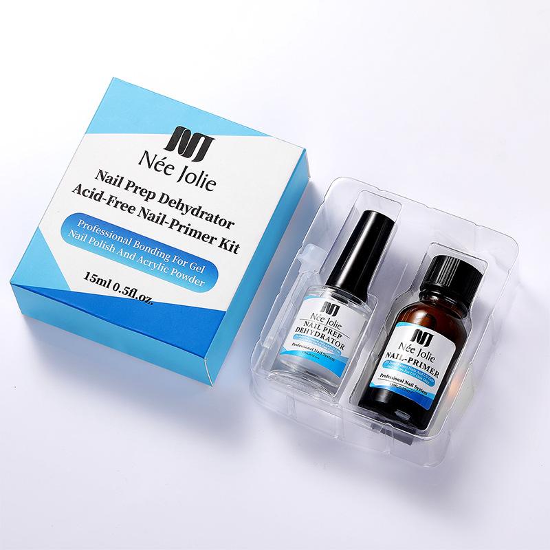 Nail Balance Liquid Trockenmittel Set, Nagellackkleber, Nail Art Basic Bond