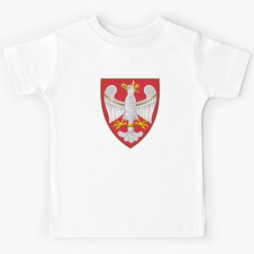 Arms of the Kingdom of Poland (966-1370) Kids T-Shirt 140
