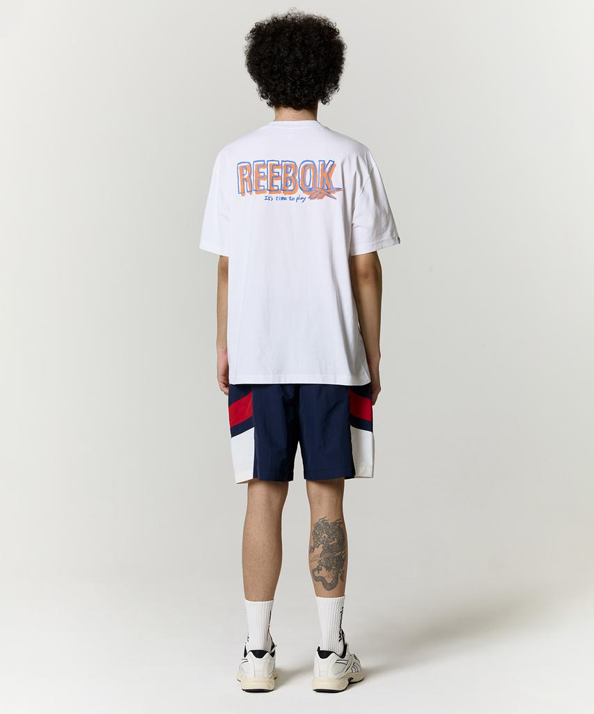 REEBOK Ice Cotton Graphic T-Shirt - White