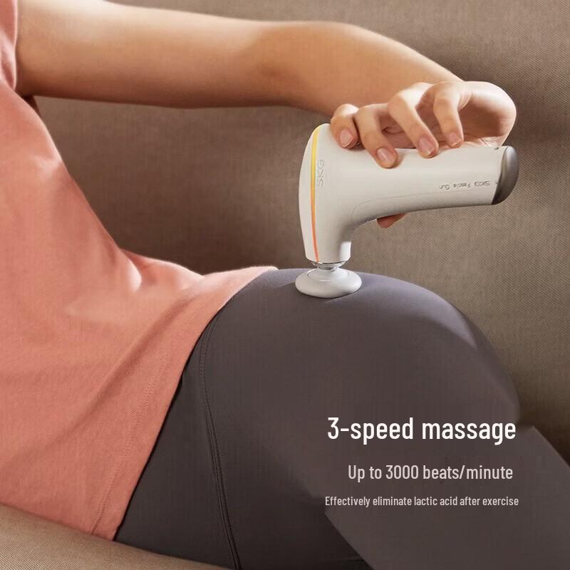 SKG F5 Portable Fascia Gun Massager CN plug (adapter included)