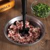 Meat Choppers for Making Ground Beef Fruit Salad Jam Hamburger Meat Masher Heat Resistant 5 Curved Blades Kitchen Tools Gadgets