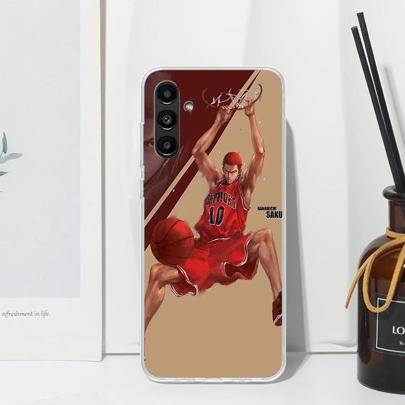 Slam-Dunk Basketball Anime Phone Case For Samsung Galaxy A17 A37 A57 A16 A26 A36 A56 A15 A25 A35 A55 A14 A24 A34 A54 A13 A23 A33