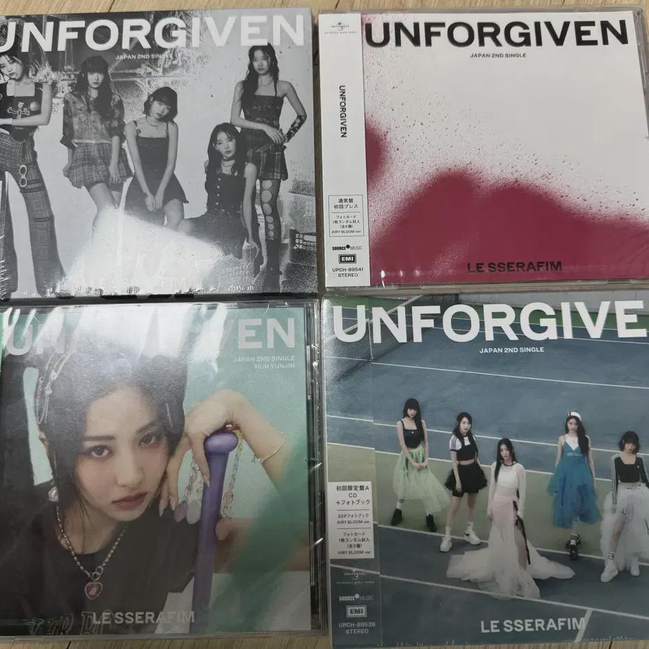 

Le Sserafim Японский сингл Том 2 Unforgiven Неоткрытый набор Распродажа