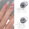 50Pcs Flatback Nail Rhinestones Mini Diamond Nail Charms 3D Crystal Gems Jewelry DIY Manicure Nail Decoration Part