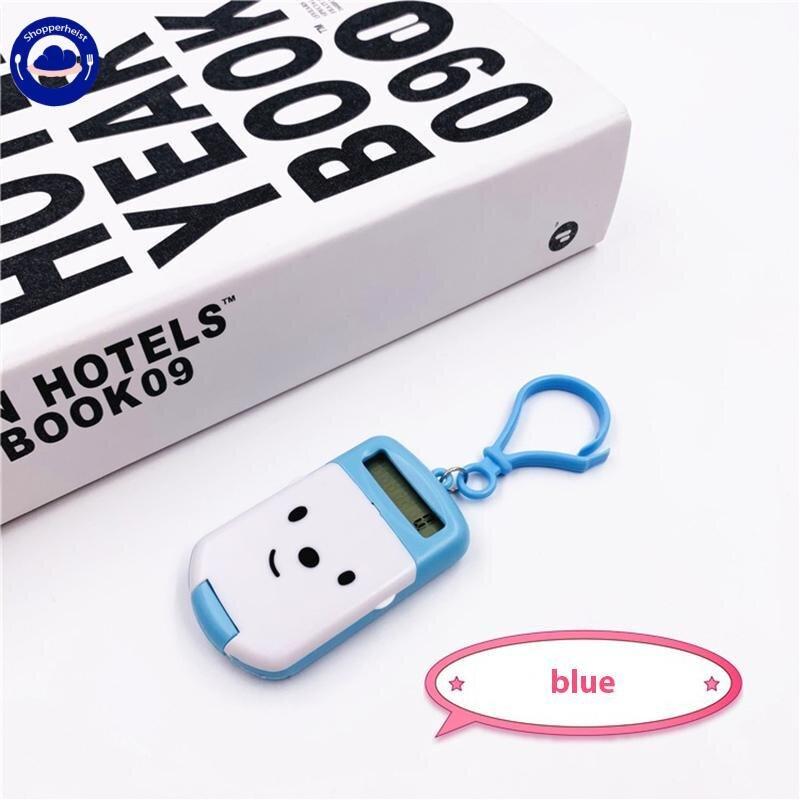 Mini-Taschenrechner, niedlicher Cartoon mit Schlüsselanhänger, 8-stellige Anzeige, tragbarer Taschenrechner