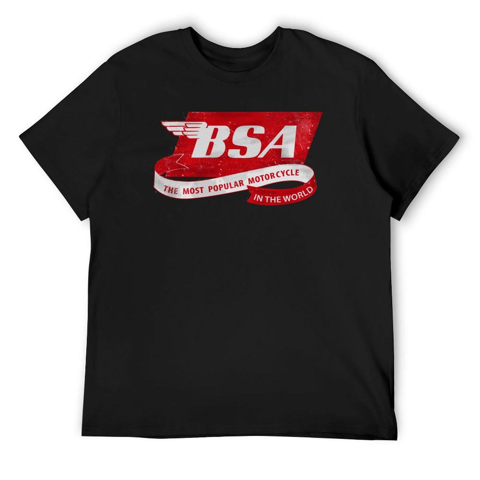 

BSA vintage sign T-Shirt vintage anime shirt anime tshirt t shirts for men graphic 4XL