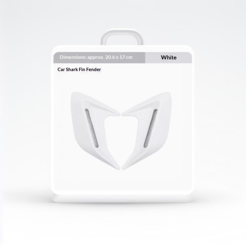 2Pcs Universal Car Shark Gills Side/Hood Air Flow Outlet Vent Decoration Sticker Trim Cover Decal Car Styling