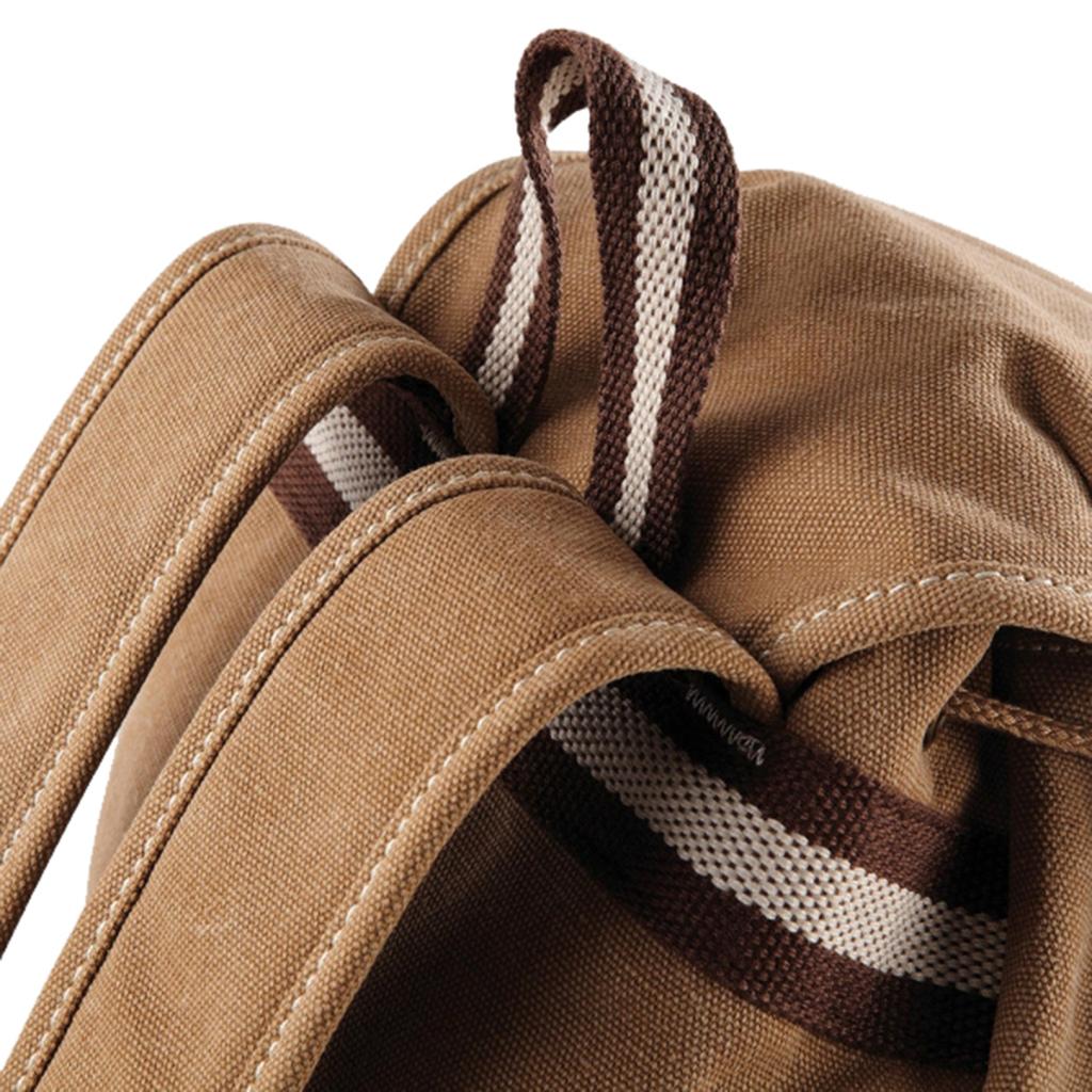 Quadra Vintage Canvas Backpack - 18 Litres (Pack of 2)