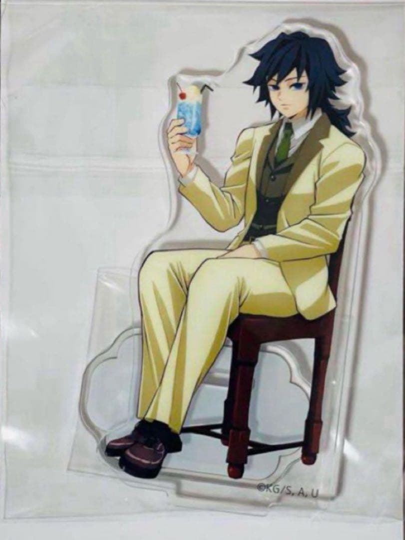 

[USED] Demon Slayer: Kimetsu no Yaiba Giyu Tomioka Jun Cafe ufotable AGF Acrylic Stand