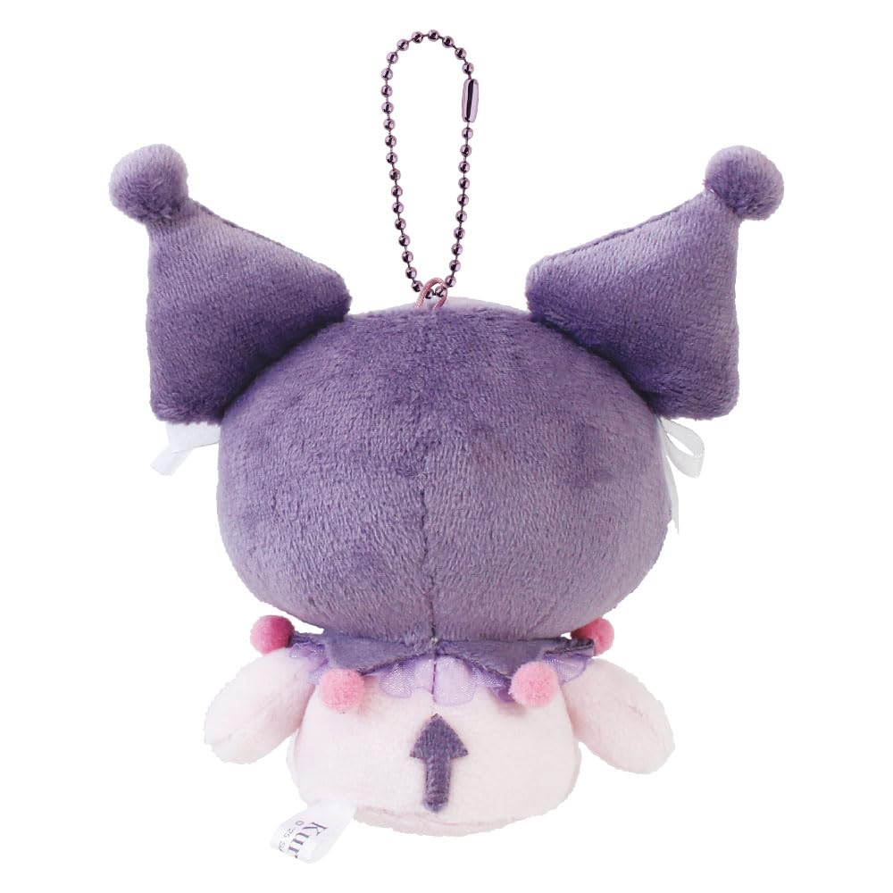 Tees Factory Sanrio Characters Plush Mascot Ballet Core Kuromi, Approx. H125 x W120 x D60mm, SR-5546724KU