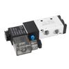 4V210?08 Electrovalvă Solenoid 2 Poziții 5 Căi Control Cilindru Supapă Inversare Aer Pneumatic