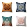 Nordic Bohemian Ethnic Style Polyester Pillow Case Car Decoration Home Printed Bedside Pillow Case