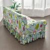 1 2 3 4 Seater Nordic Flowers Stretch Sofa Covers Elastic Spandex Sofas Skirt Cover for Living Room Universal Couch Slipcovers