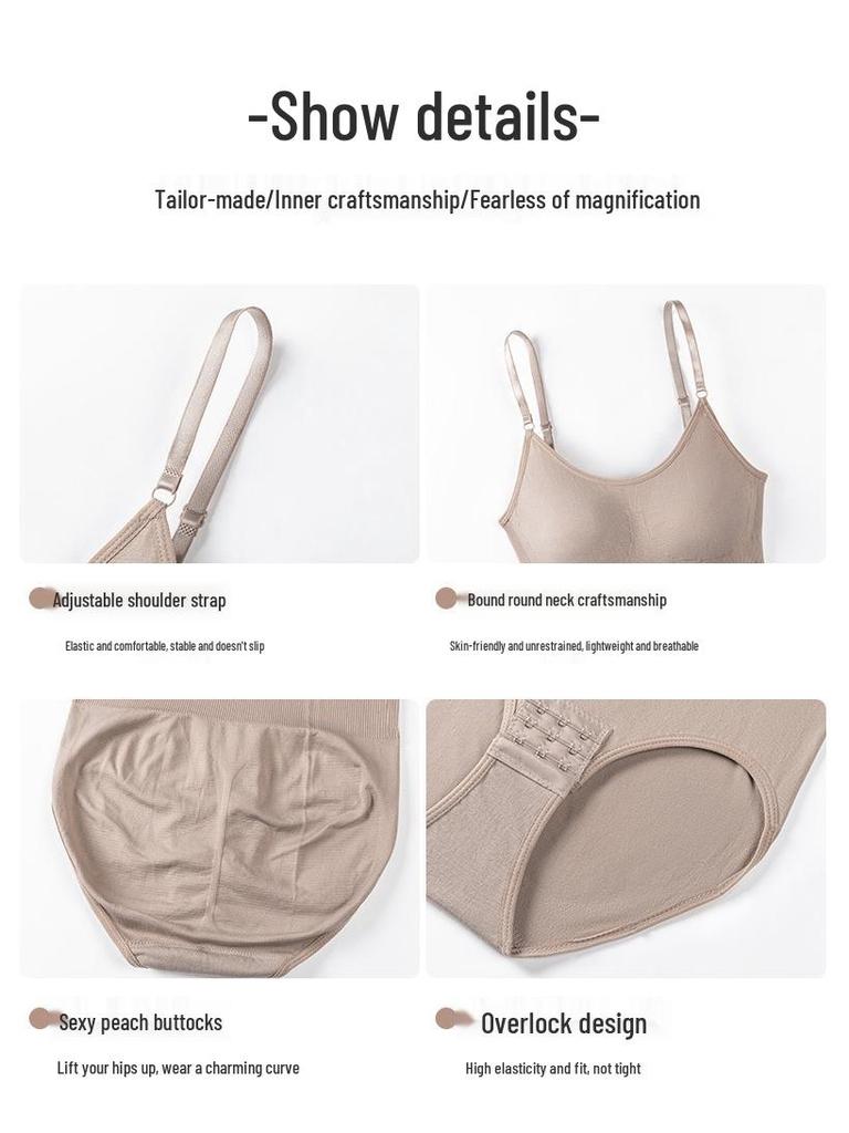 Damski body shaper plus size: Kontrola brzucha, Wyszczuplanie talii, Podnoszenie bioder, Styl europejski i amerykański, Jednoczęściowy