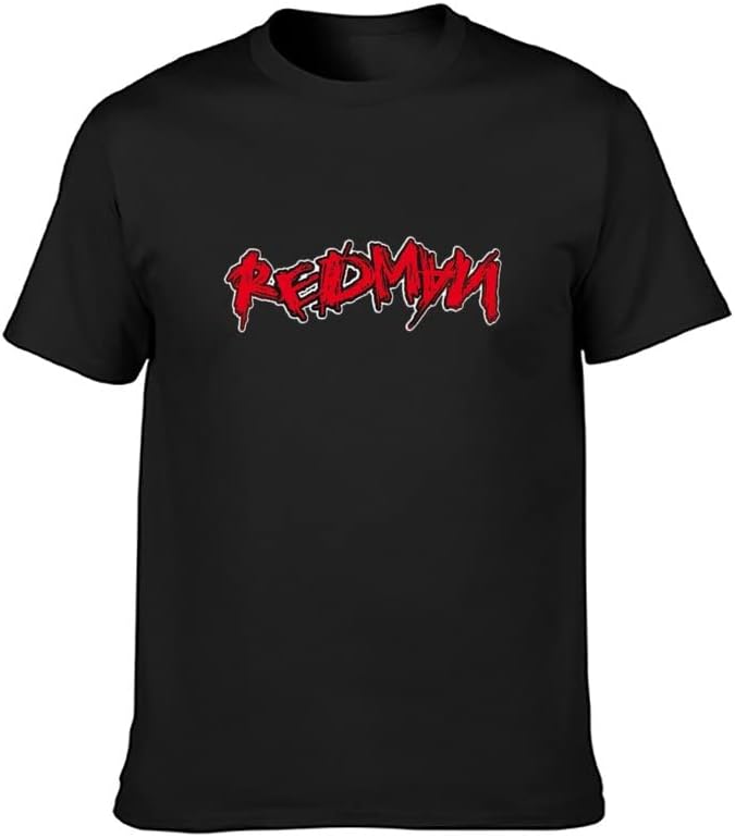 Redman Rap Hip Hop Music Logo Unisex Short-Sleeve T-Shirts Black S чёрный