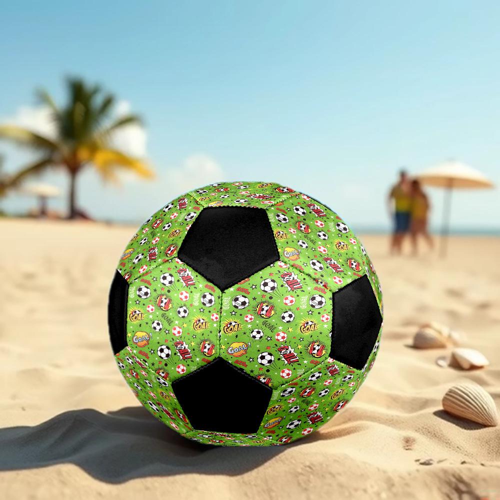 1pc Soccer Ball Foot-Friendly, Anti-Slip and Wear-Resistant, High Elasticity, Size 5 Indoor/Outdoor Universal Soccer Ball/Football Q26085
