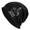 Winter Warm Women Unisex Knitted Hats Unisex Adult Hazbin Hotels Logo Skullies Beanies Caps Anime Comedy America Bonnet Hats