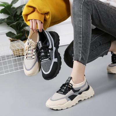 Shoes for Women Casual Sneaker Small Leather Surface Lightweight Running Thick Bottom Sports Sneakers