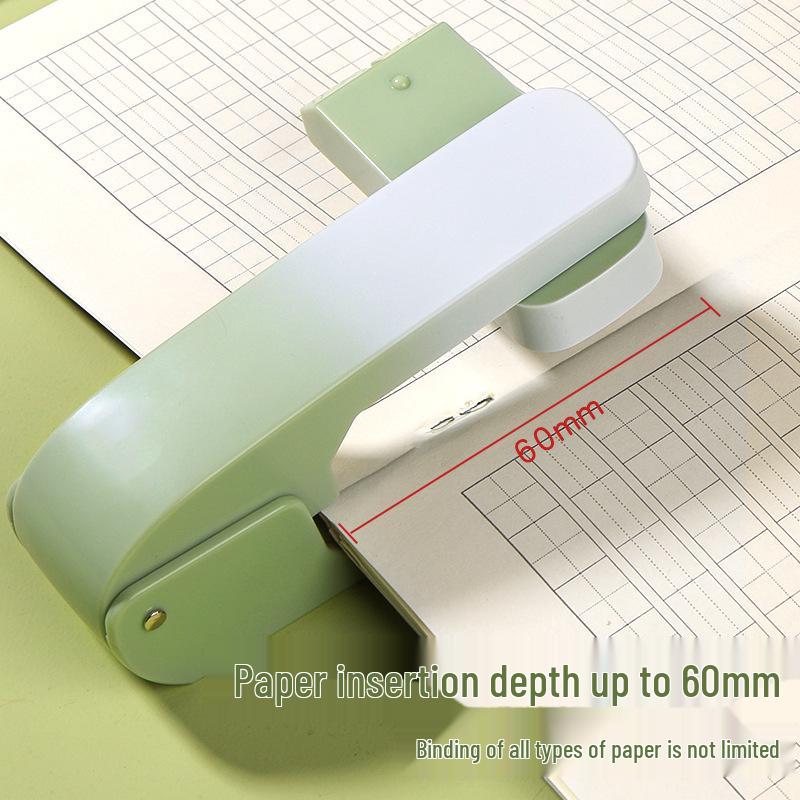 360° Rotatable Office Stapler - High Appearance, Center-Fold Capability, Ideal for Home or Office Use, Perfect as a Stationery Gift.