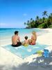 Sea Turtle Beach Mat: Waterproof, Sandproof, Portable, Quick-Drying, Seats 4-6 for Outdoor Camping & Picnic.