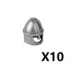 Medieval Military Soldier Building Blocks Castle Dark Dragon Knight Wolf Warrior Waffen DIY Cloaks Helmet Armor Sword Brick Toys