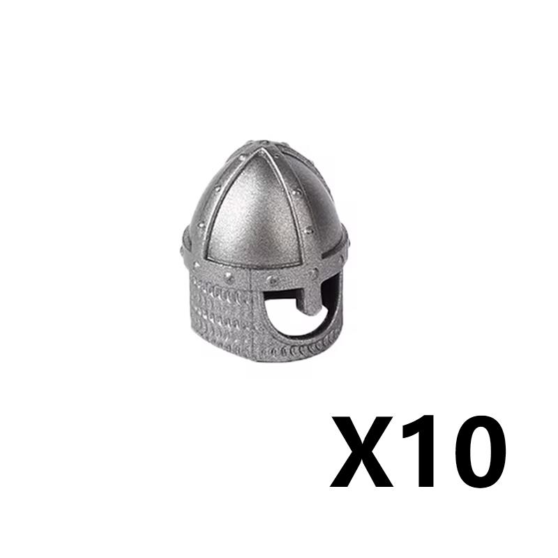 Medieval Military Soldier Building Blocks Castle Dark Dragon Knight Wolf Warrior Waffen DIY Cloaks Helmet Armor Sword Brick Toys