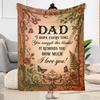 Papa's Legend And Love Flannel Blanket-Soft and Suitable for Sofas,Beds,Offices,Travel,All Seasons,Great Gift for Holidays and Birthdays.