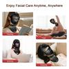 Wireless 7 Color LED Mask With Neck 222LEDs Light Photon Mask Improves Fine Lines Lighten Spots Rechargeable Neck Face Care