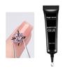 Gel Adesivo Forte da 10g per Charms per Unghie Riempimento Spazi Gel per Bordi Gel da Polimerizzare con Luce UV Riempitivo in Tubetto Strumento per Nail Art