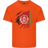 Torn Afghanistan Flag Afghan Day Football Unisexs Light Cotton TShirt